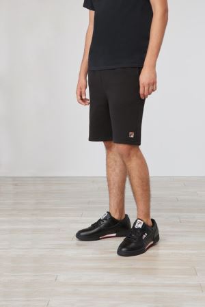 FILA Vico Shorts Black,Mens Clothing | CA.DZCFOQ601